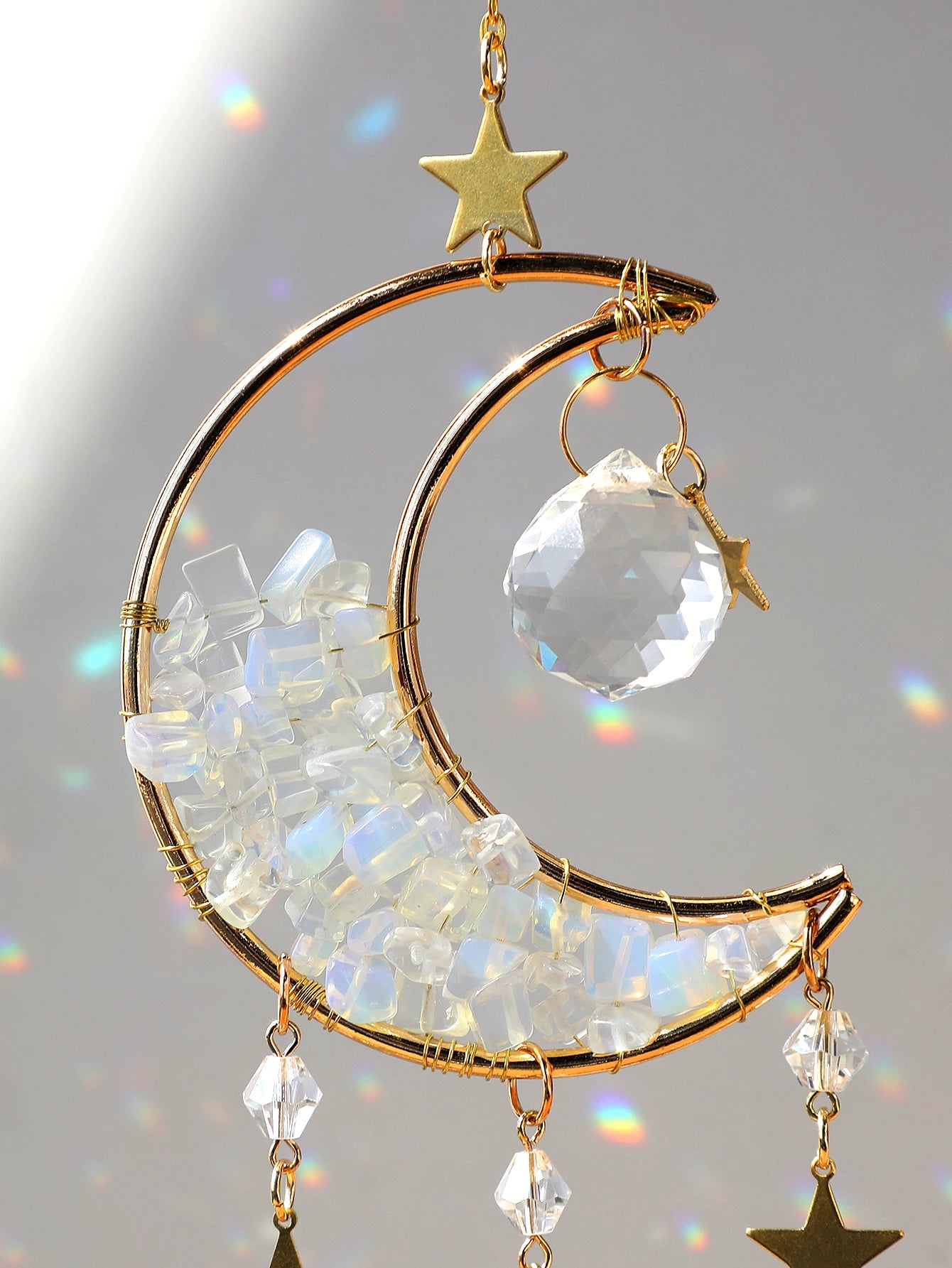Crystal Suncatchers - Cresent Collection
