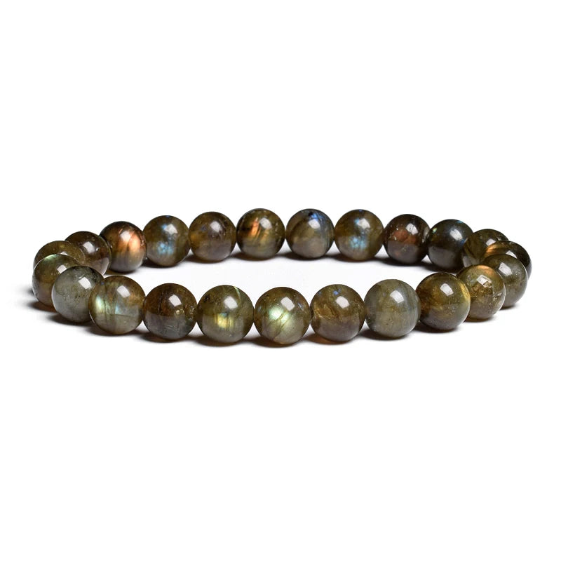 Beaded Crystal Bracelets - Labradorite Collection