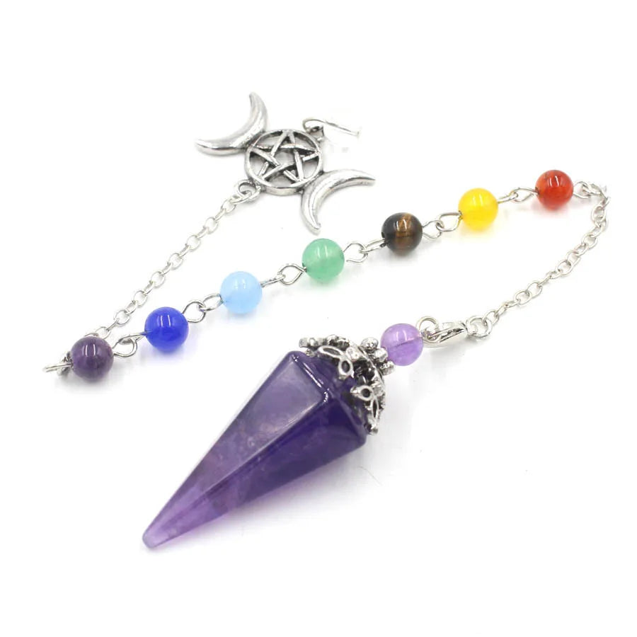 Chakra Crystal Pendulum