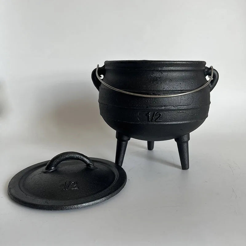 Medium Cast Iron Cauldron 1.2L