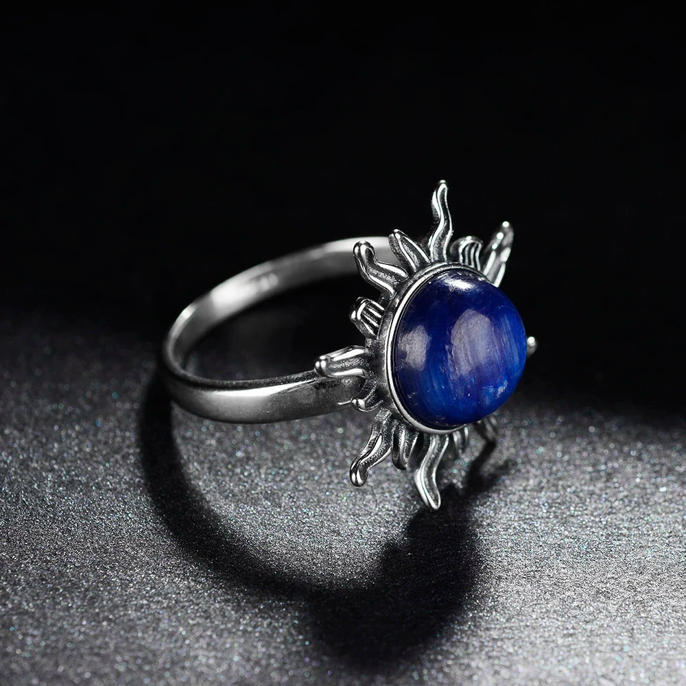 925 Sterling Silver Rings - Kyanite Collection - non-plated