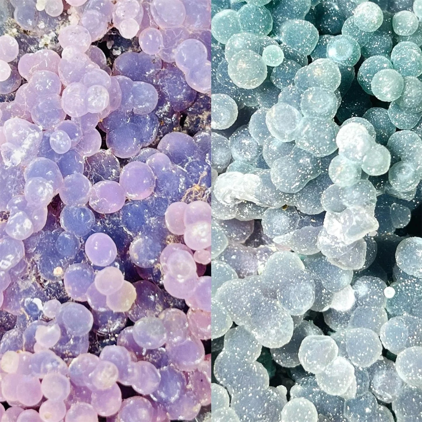 Grape Agate Crystal Specimens