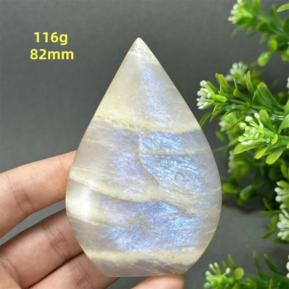 Moonstone Crystal Free Form Droplets