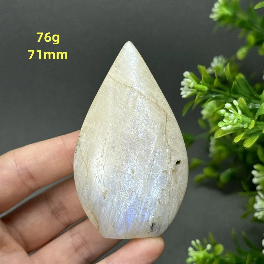 Moonstone Crystal Free Form Droplets