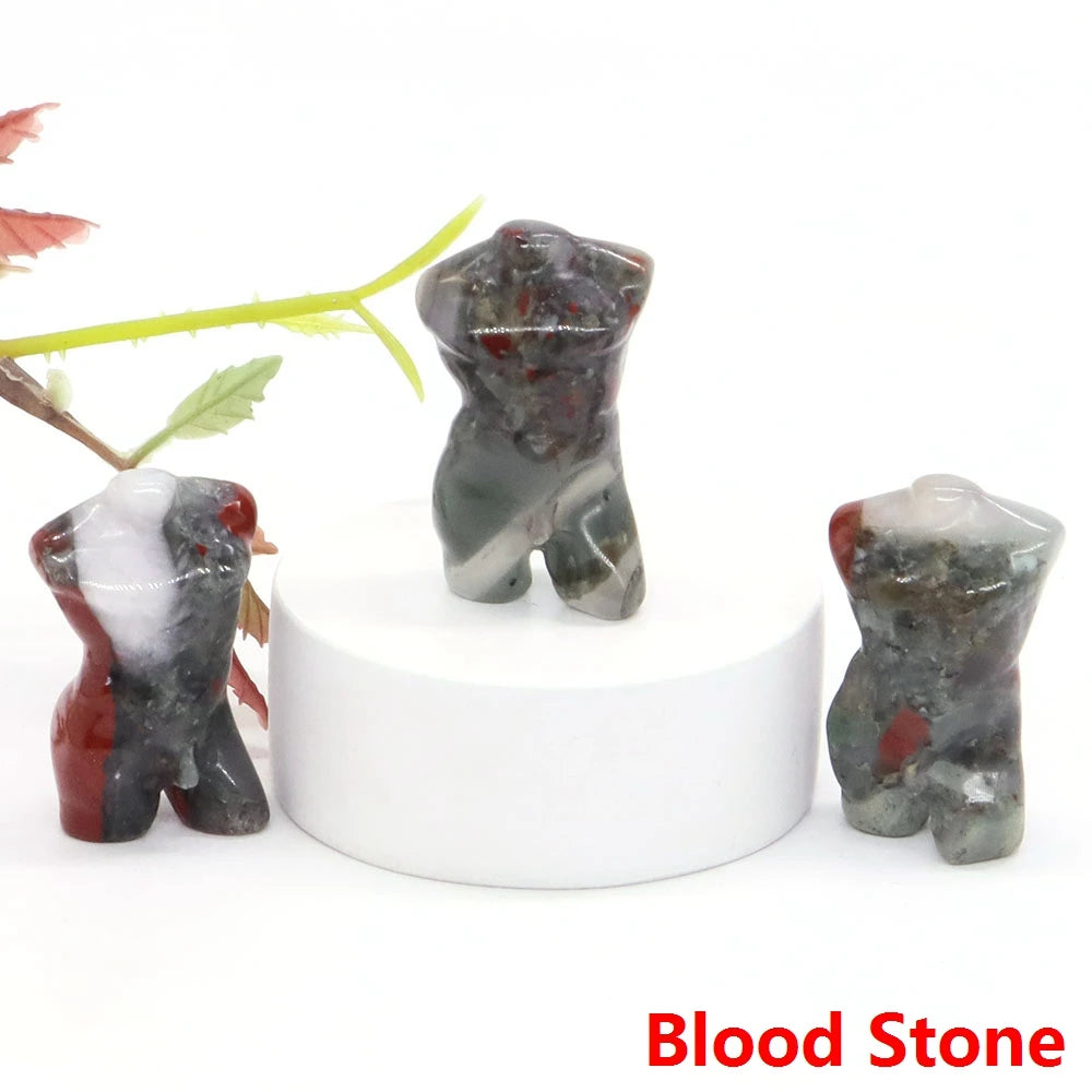 Mini Crystal Adonis Body Carvings