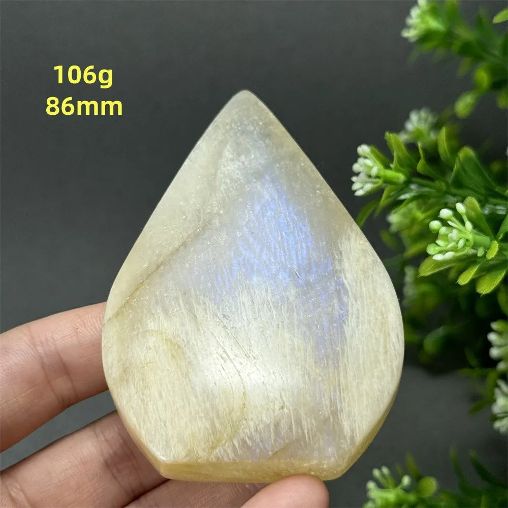 Moonstone Crystal Free Form Droplets