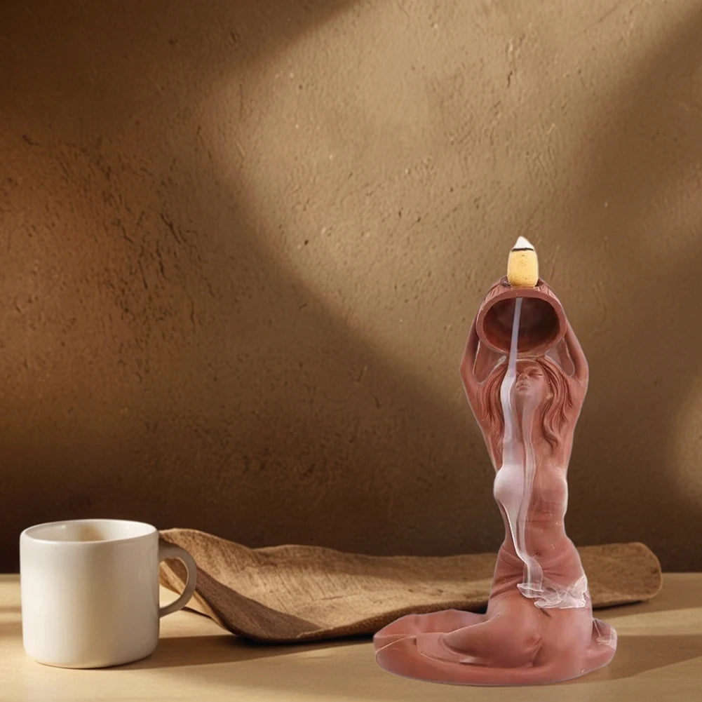 Goddess Back Flow Incense Burner