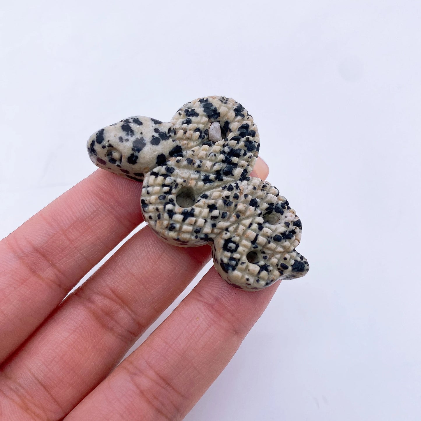 Mini Crystal Snake Carvings