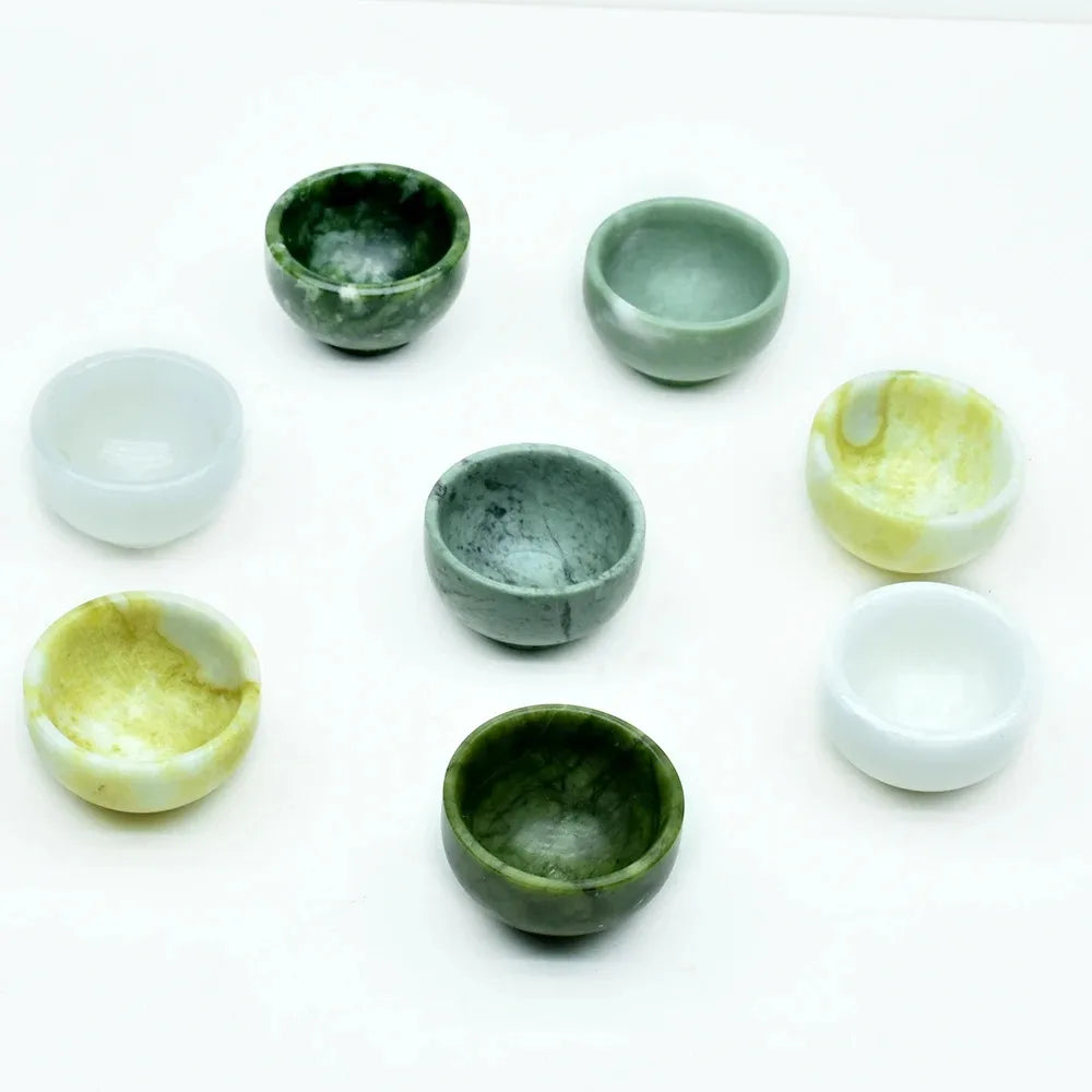 Small Jade Crystal Bowl