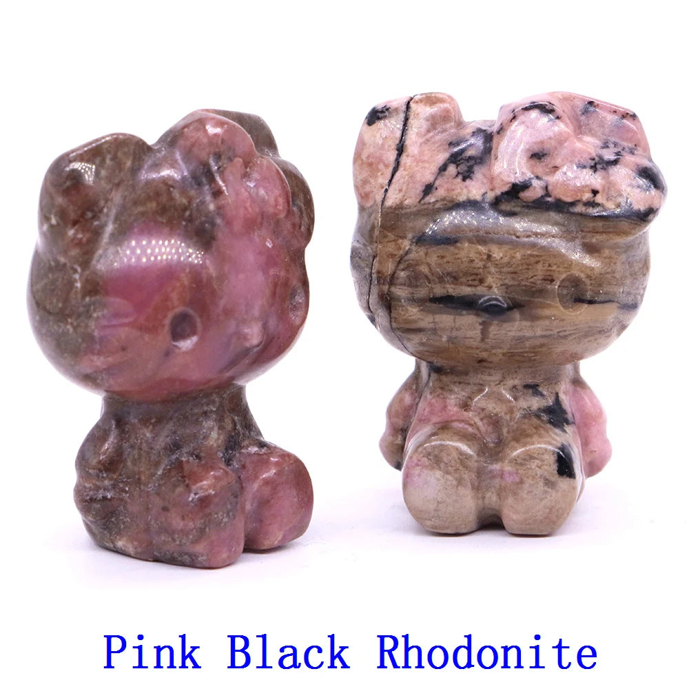 Mini Hello Kitty Crystal Carvings