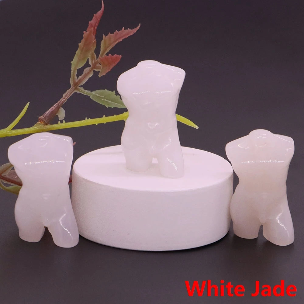 Mini Crystal Adonis Body Carvings