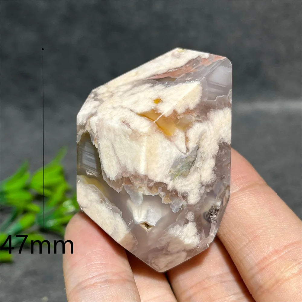 Flower Agate Crystal Free Form