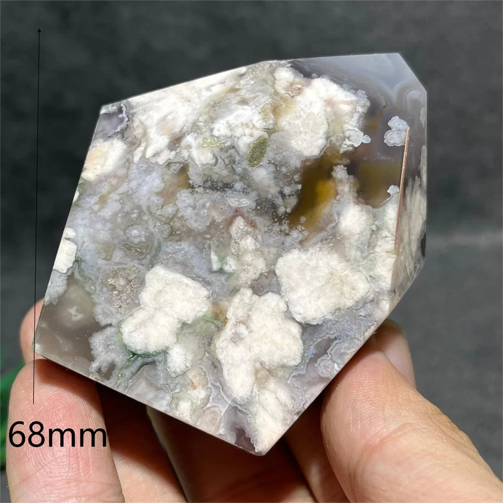 Flower Agate Crystal Free Form