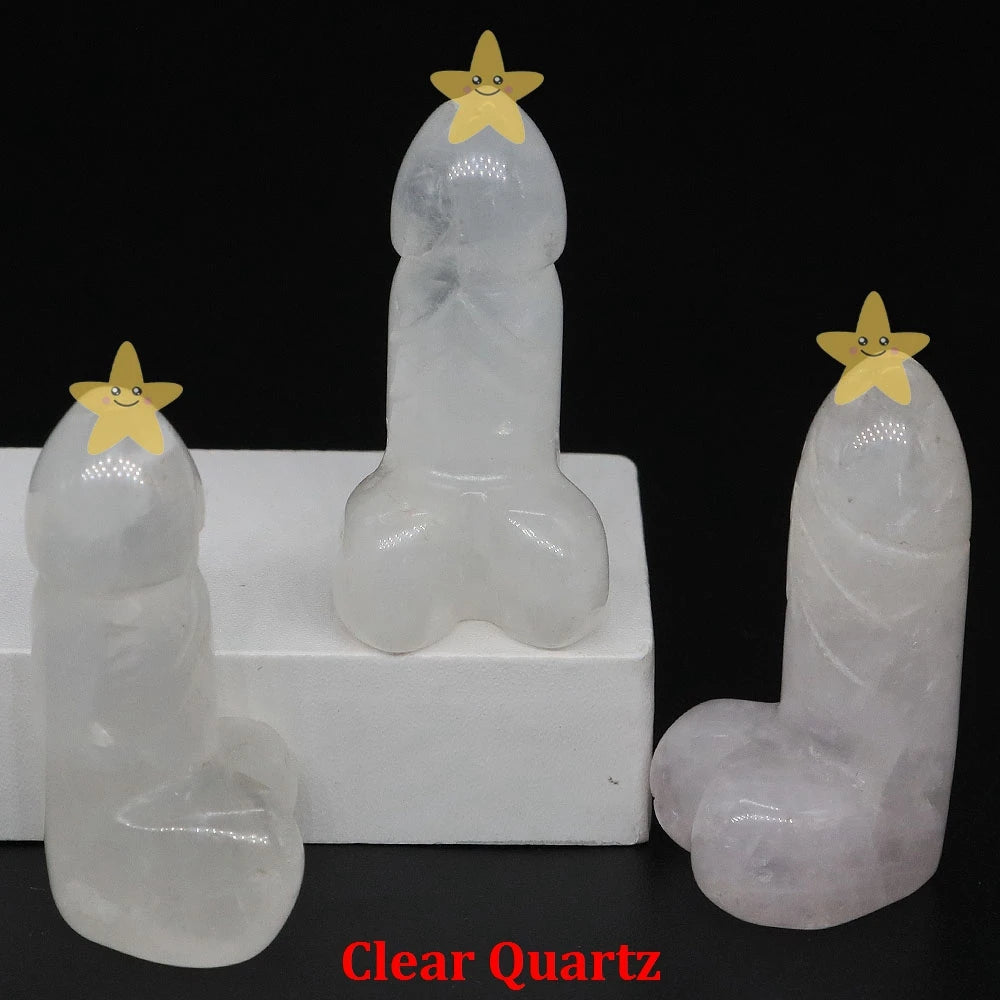 Mini Penis Crystal Carving