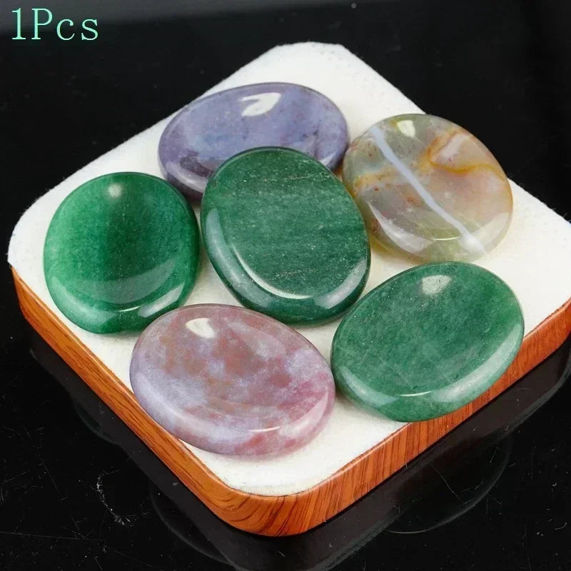 Crystal worry Stones