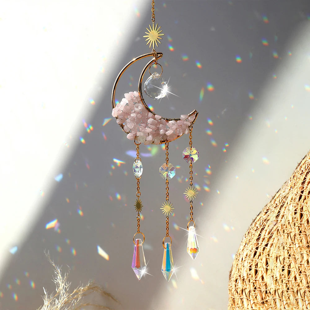 Crystal Suncatchers - Cresent Collection