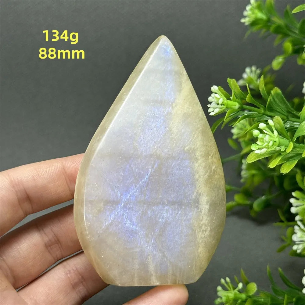Moonstone Crystal Free Form Droplets