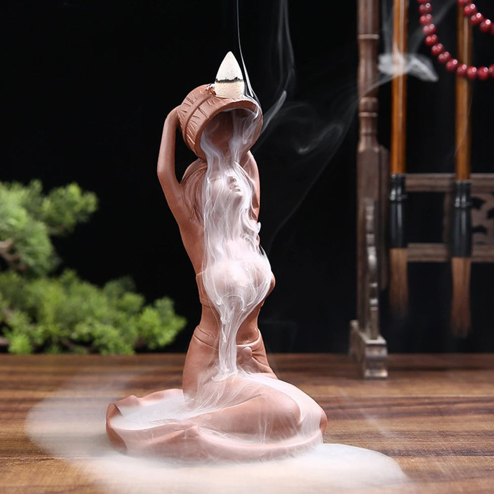 Goddess Back Flow Incense Burner