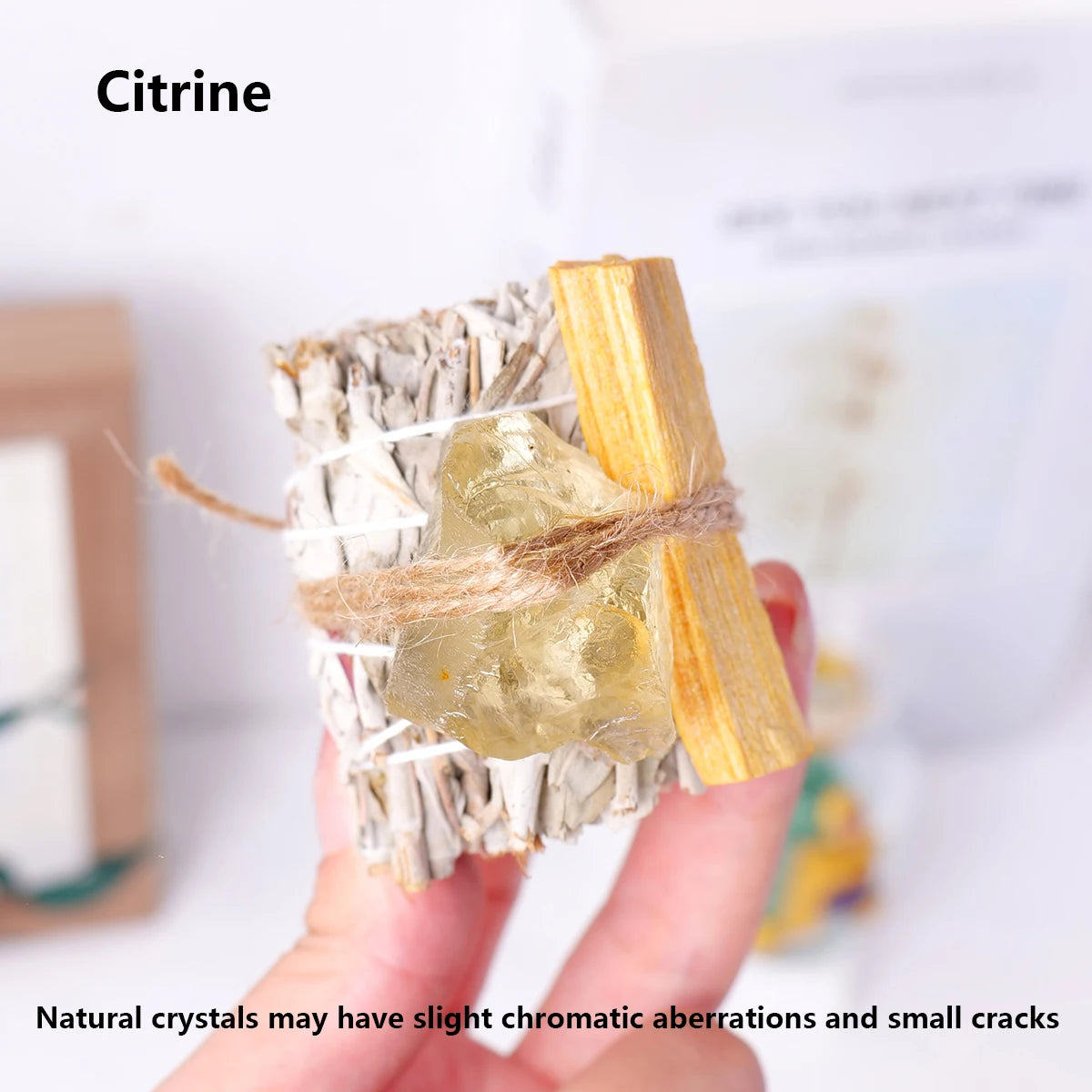 Mini Sacred Bundles -Herb,Incense,Crystal Bundle