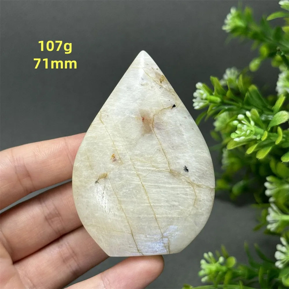 Moonstone Crystal Free Form Droplets