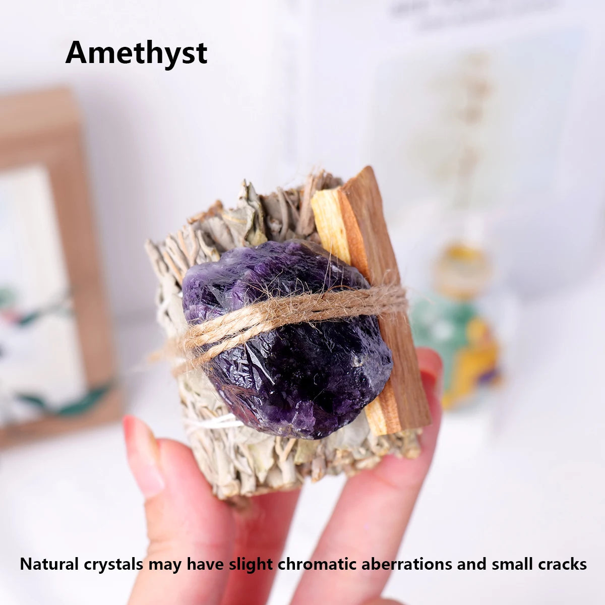 Mini Sacred Bundles -Herb,Incense,Crystal Bundle