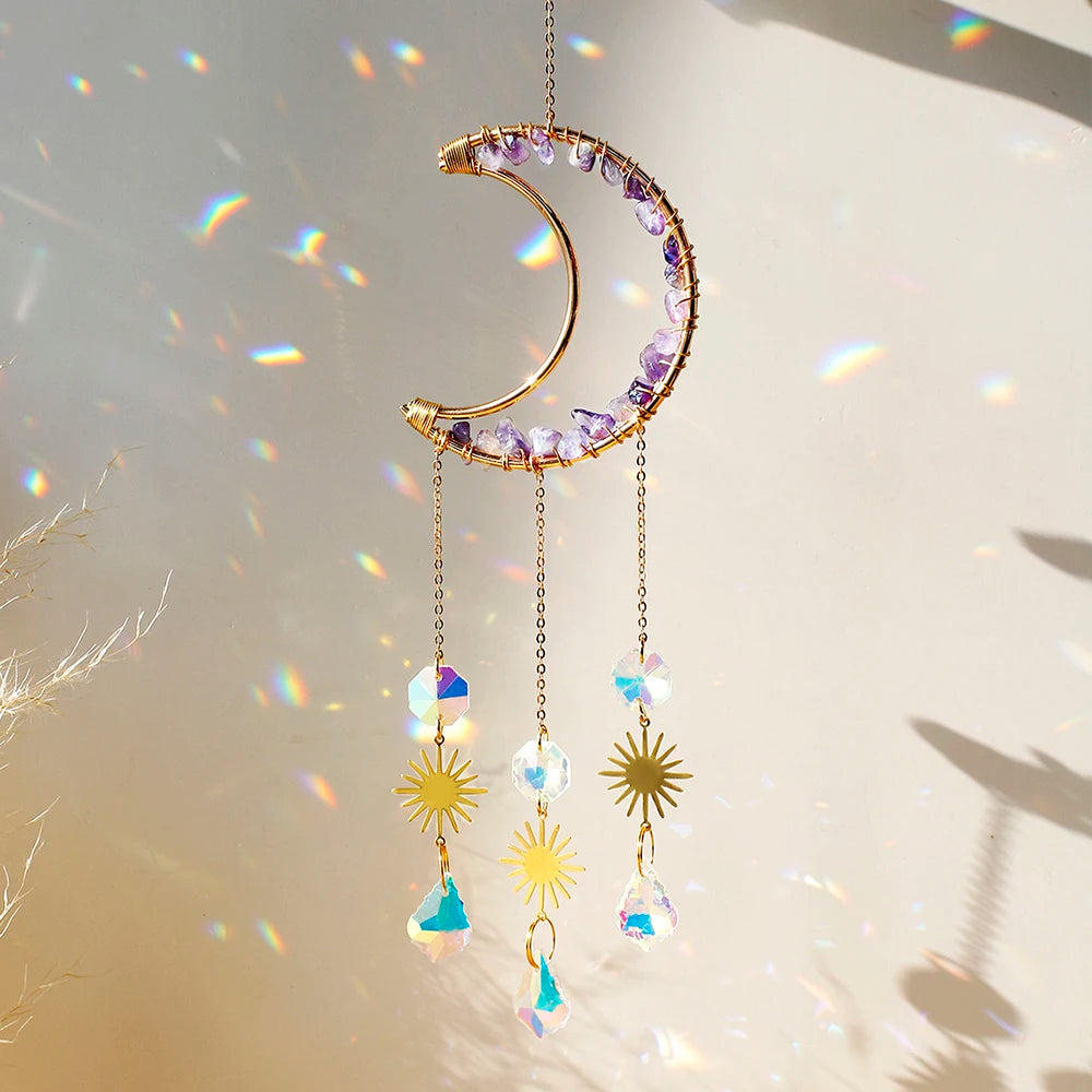 Crystal Suncatchers - Cresent Collection