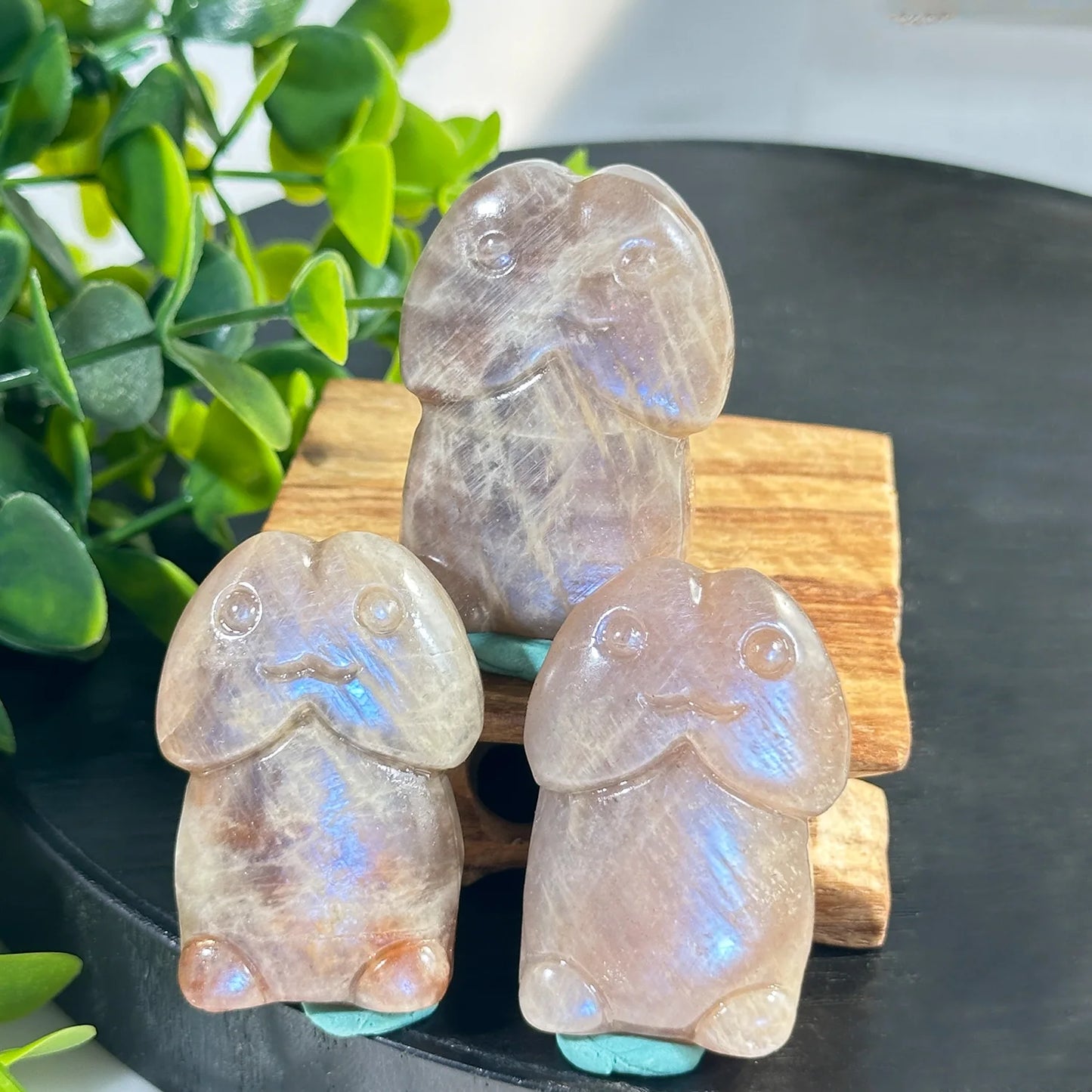 Moonstone Crystal Happy Penis Carving