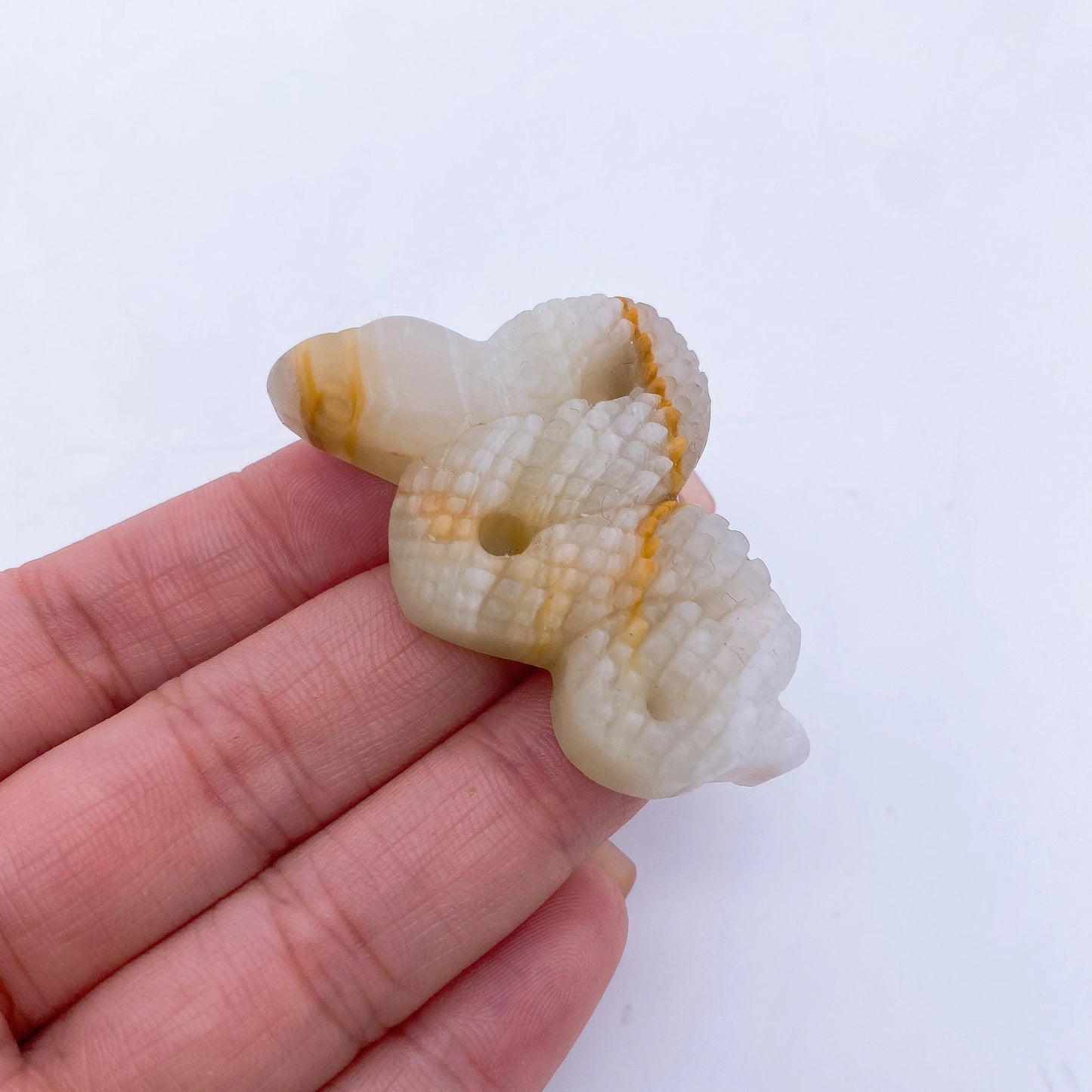 Mini Crystal Snake Carvings