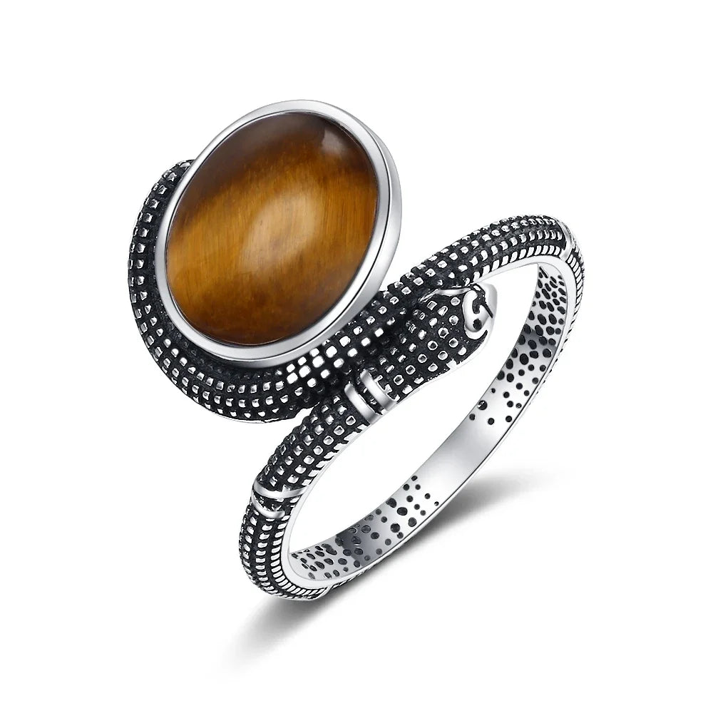 925 Sterling Silver Rings - Serpent Collection