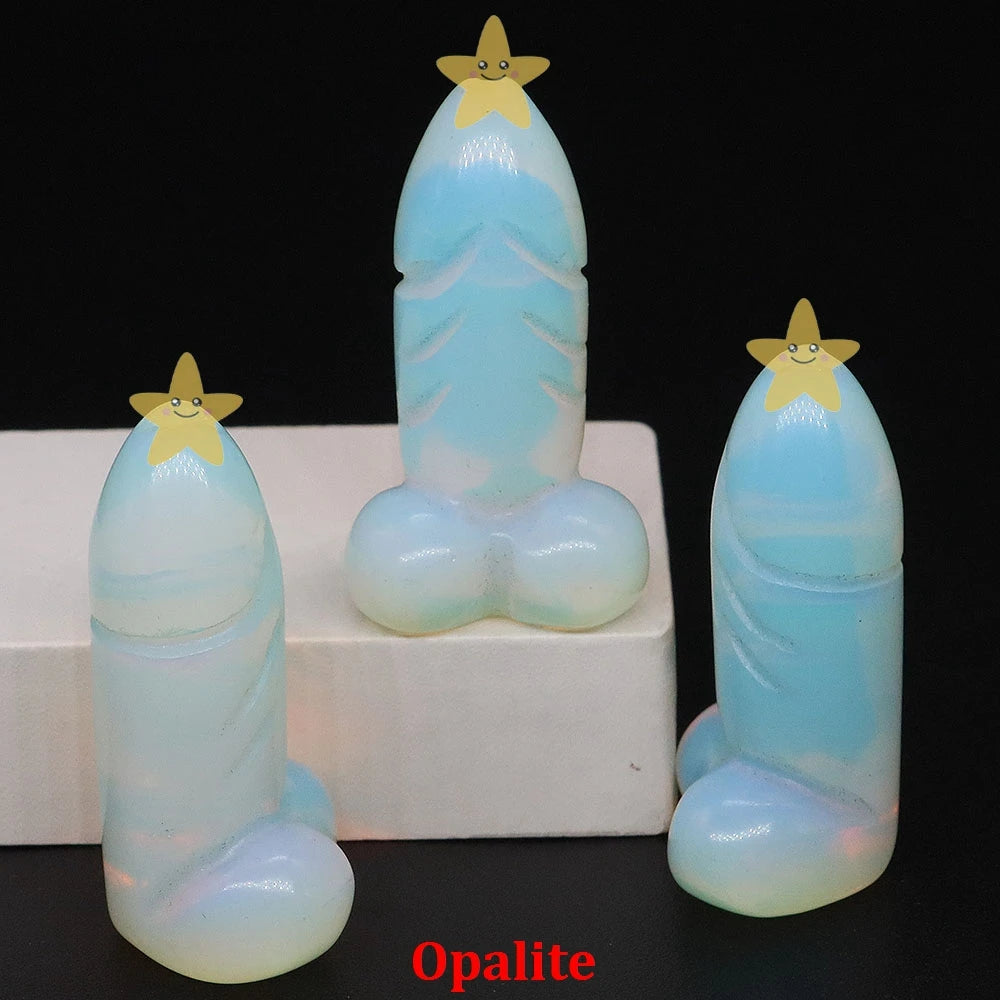 Mini Penis Crystal Carving