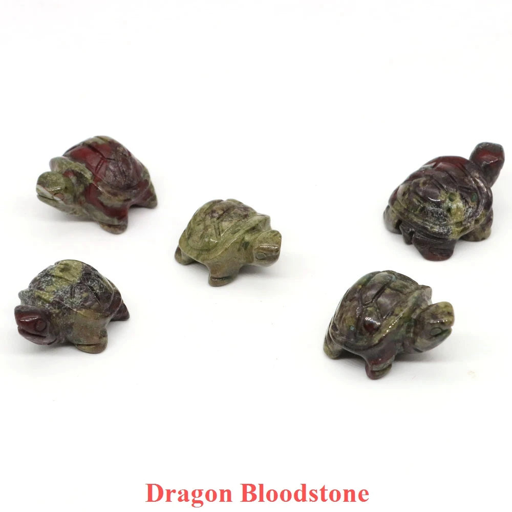 Mini Crystal Turtle Carvings