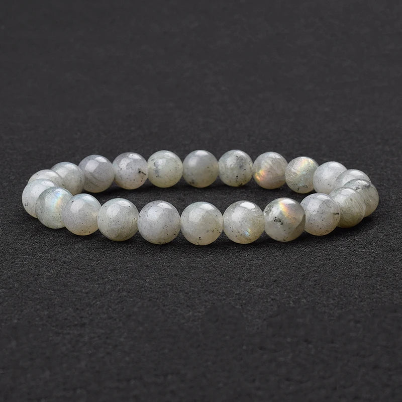 Beaded Crystal Bracelets - Labradorite Collection