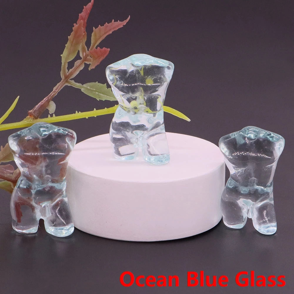 Mini Crystal Adonis Body Carvings