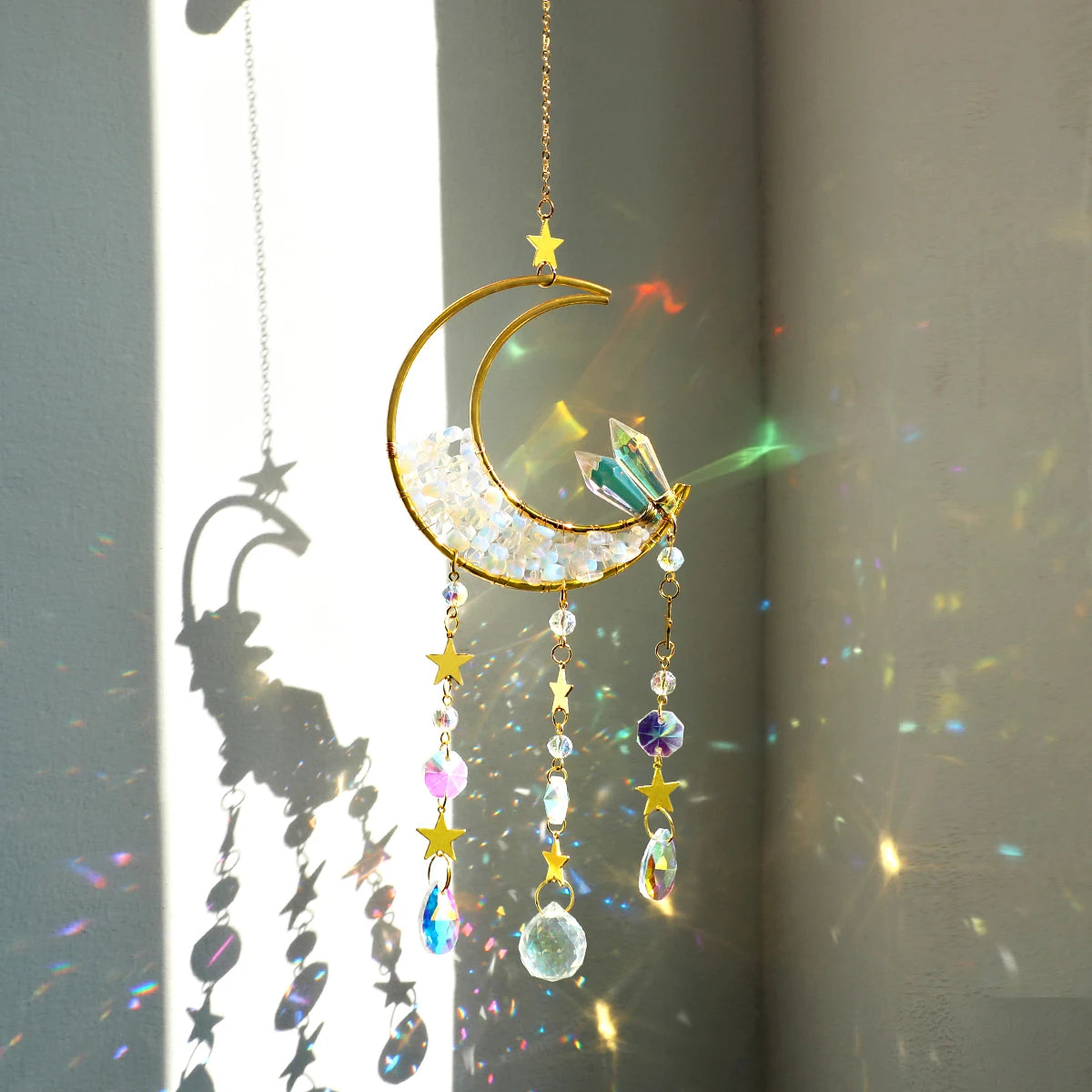 Crystal Suncatchers - Cresent Collection