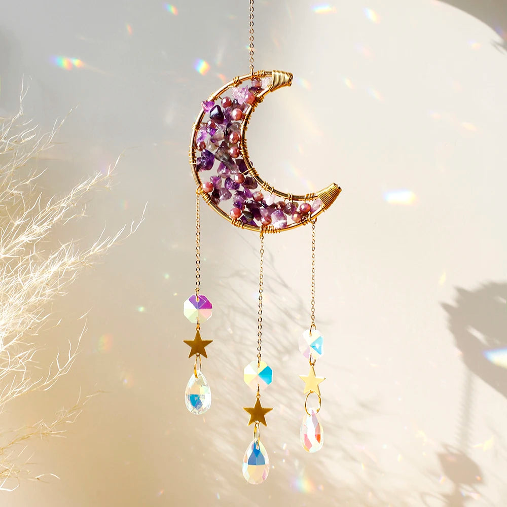 Crystal Suncatchers - Cresent Collection