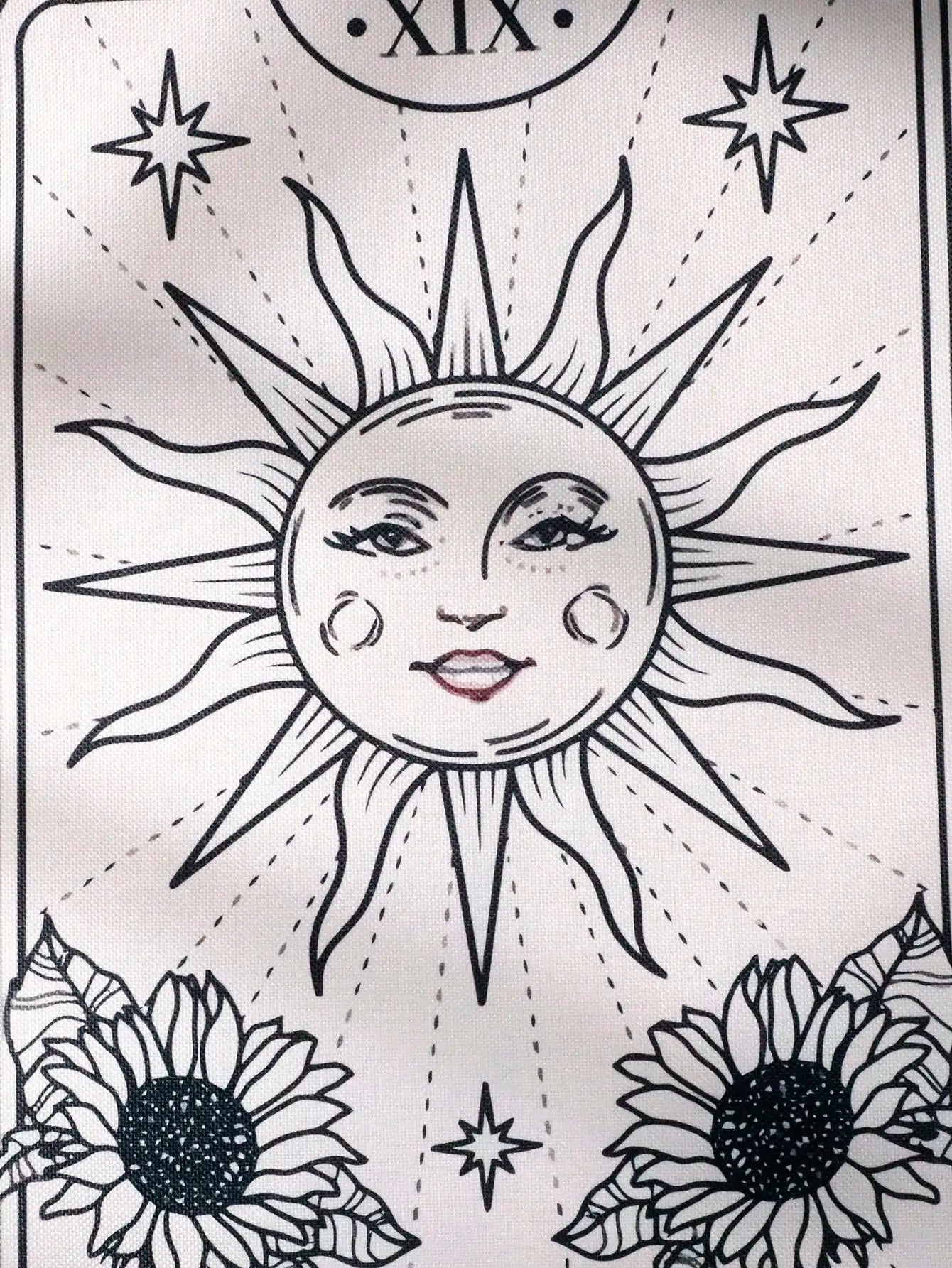 Sun And Moon Tarot Tapestries