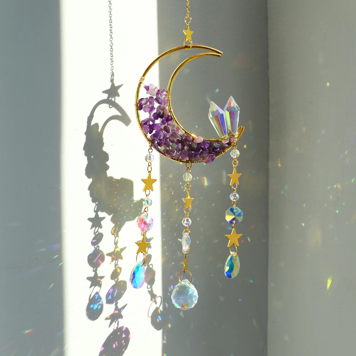 Crystal Suncatchers - Cresent Collection