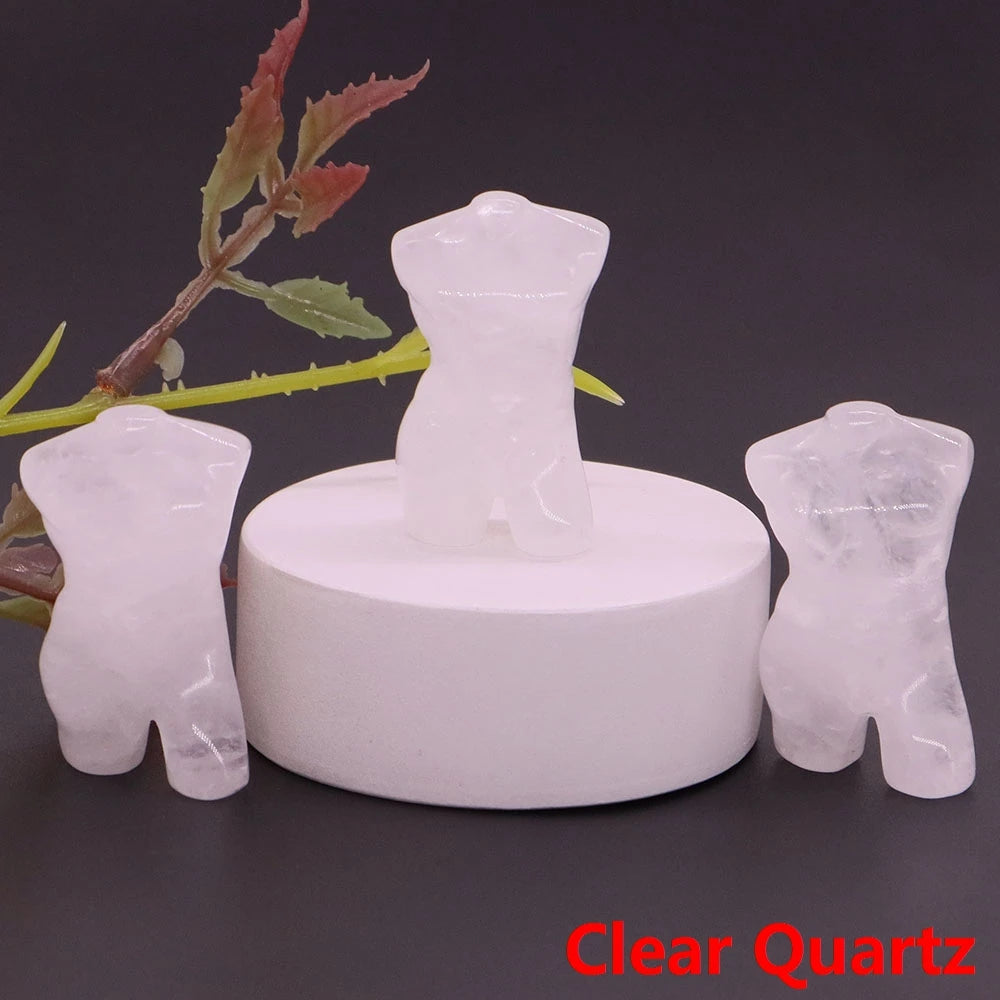 Mini Crystal Adonis Body Carvings