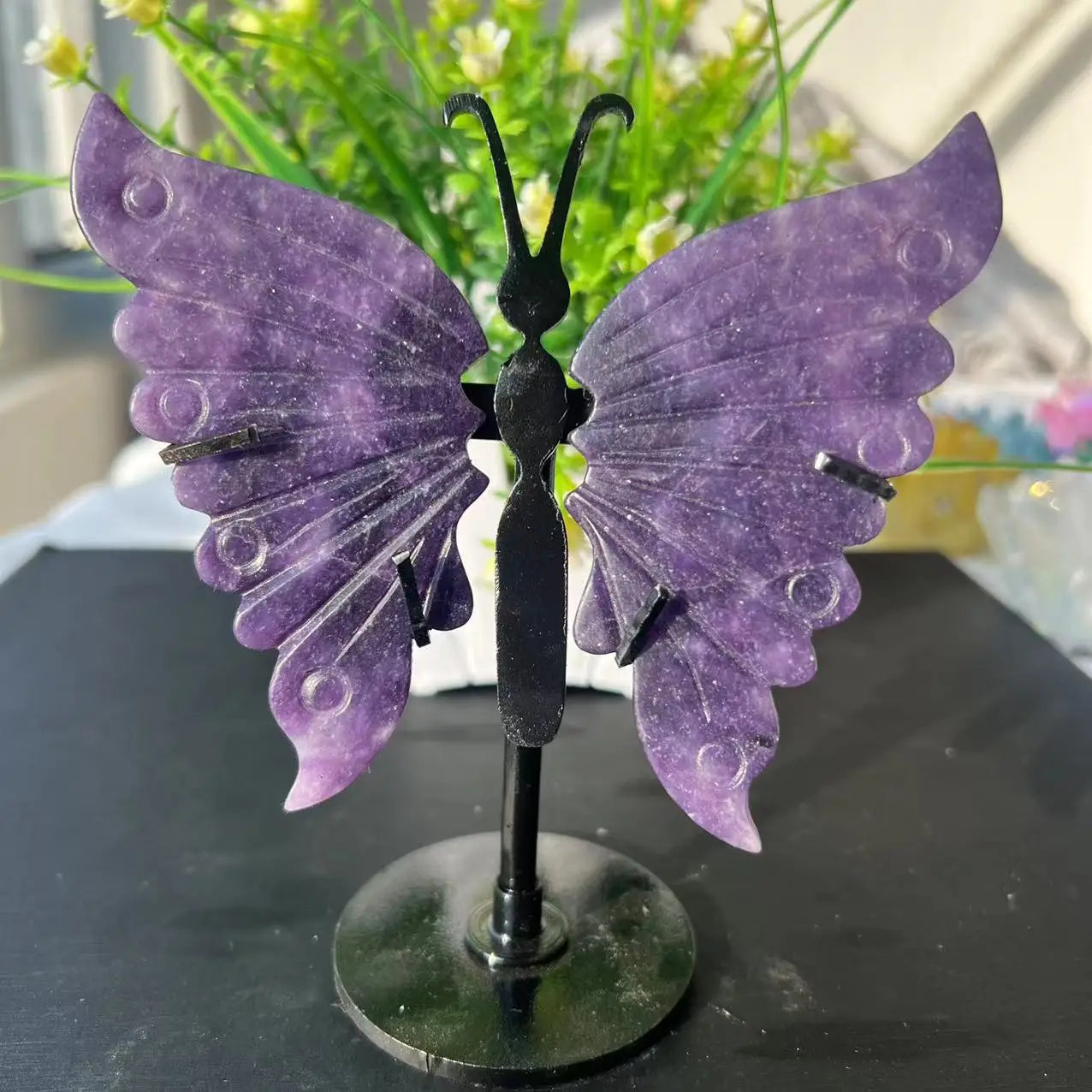 Crystal Butterfly Wings With Stand - Medium Collection