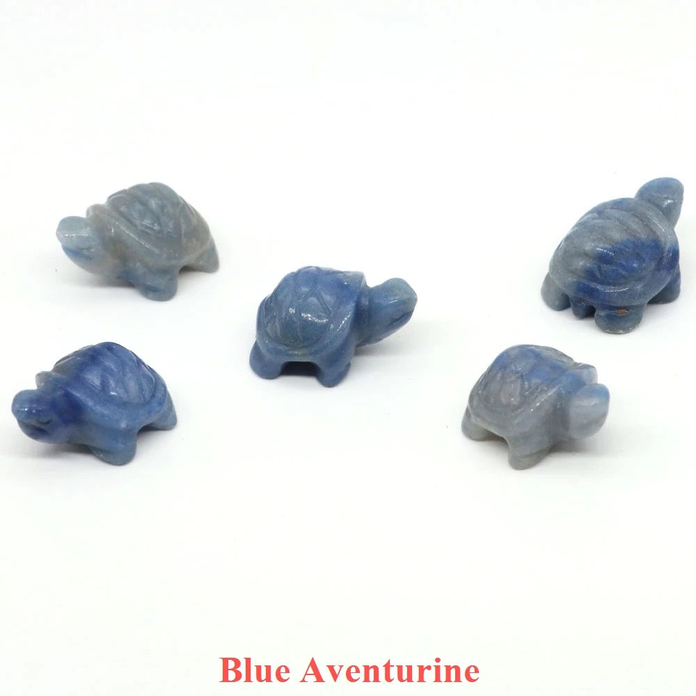 Mini Crystal Turtle Carvings