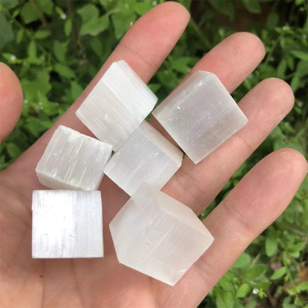 Selenite Crystal Cubes