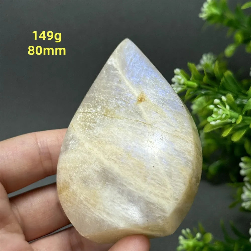 Moonstone Crystal Free Form Droplets