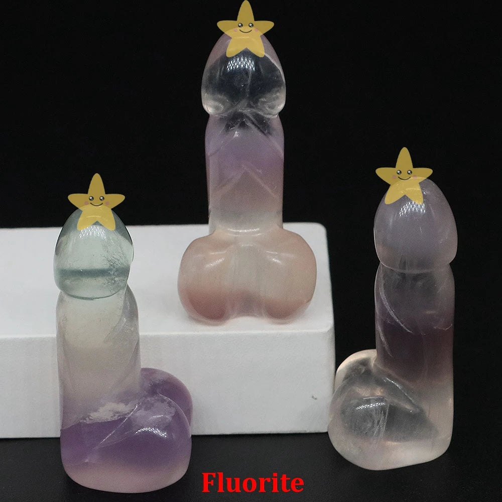 Mini Penis Crystal Carving