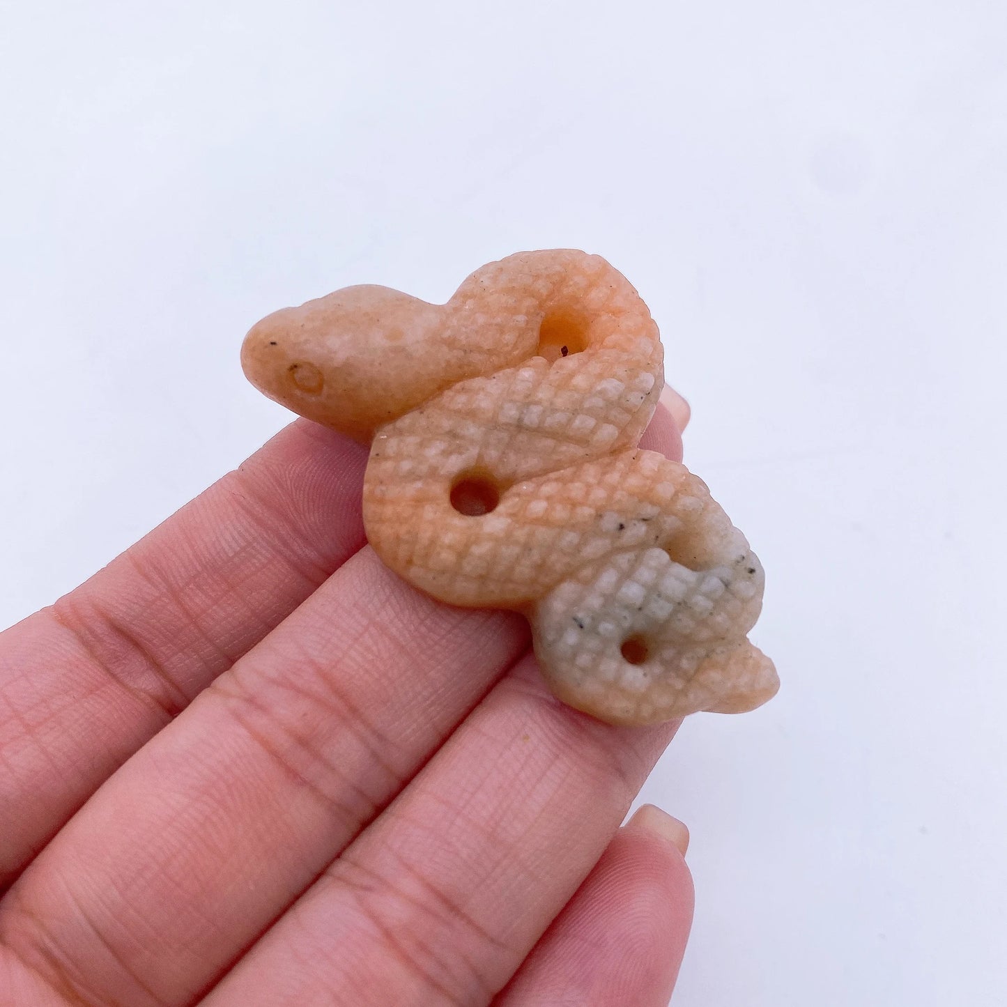 Mini Crystal Snake Carvings