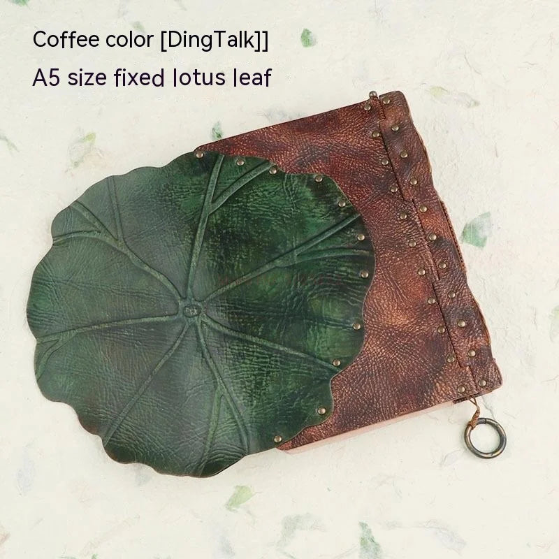 Leaf Leather Bound Journal