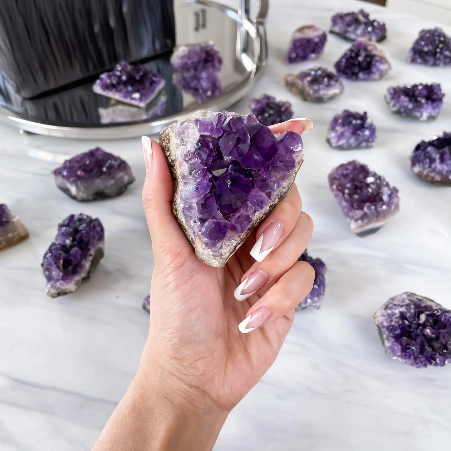 Amethyst Raw Crystal Clusters