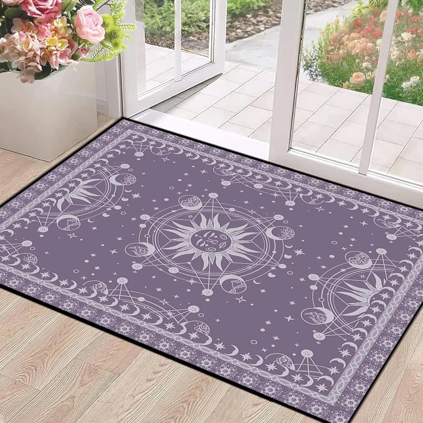 Sun and Moon Celestial Rug