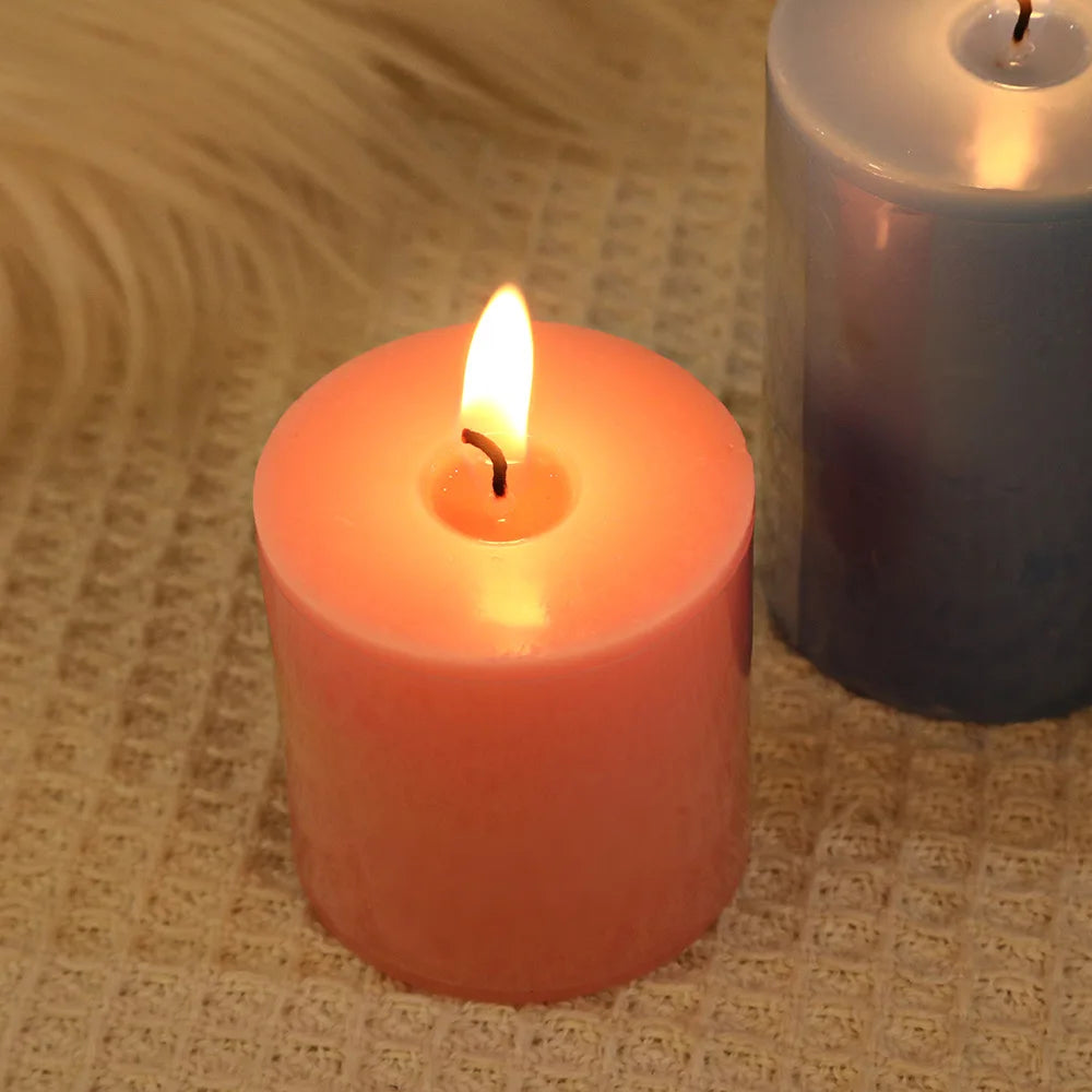 Scented Pillar Candles - 3 Pcs Set