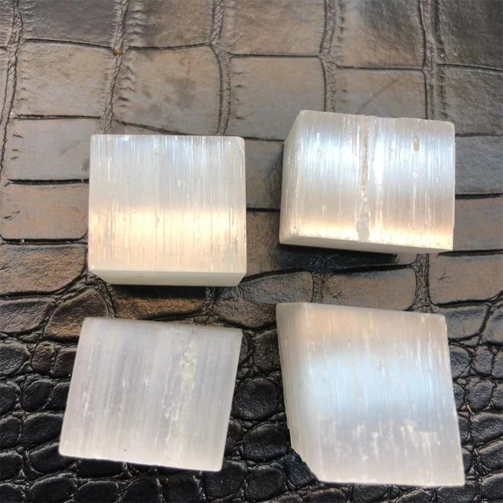 Selenite Crystal Cubes