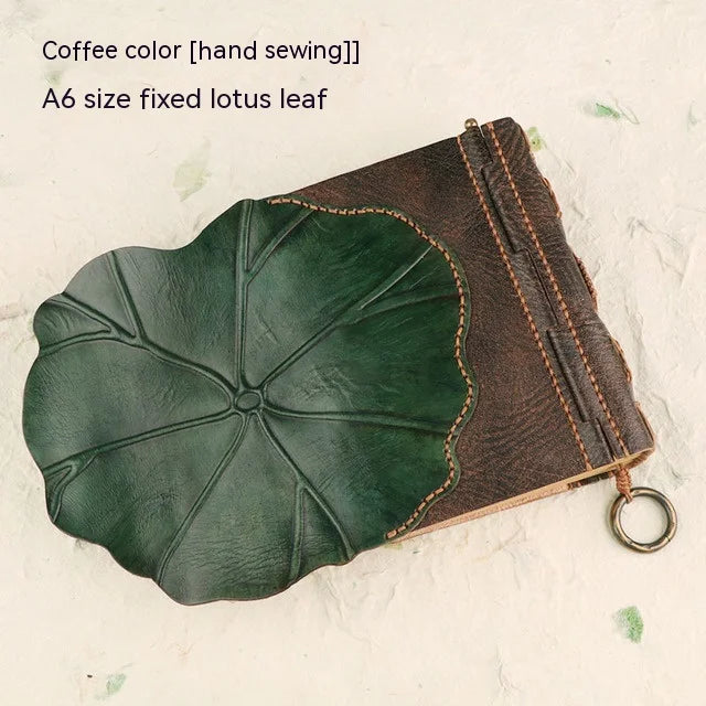 Leaf Leather Bound Journal